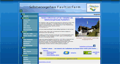 Desktop Screenshot of faultierfarm-kappl.org