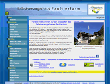 Tablet Screenshot of faultierfarm-kappl.org